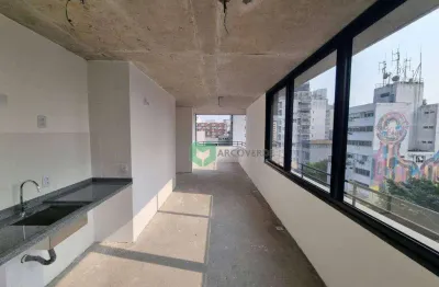 Apartamento com 1 dormitório à venda, 35 m² por r$ 650.000,00 - vila madalena - são paulo/sp