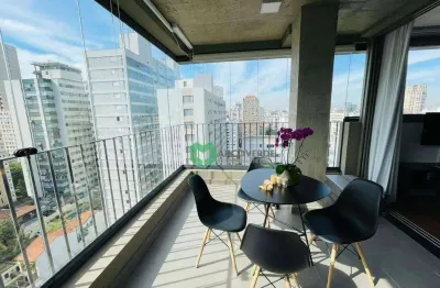 Apartamento com 1 dormitório à venda, 46 m² por r$ 1.020.000,00 - cerqueira césar - são paulo/sp