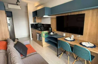 Apartamento mobiliado com 1 dormitório 1 vaga à venda, 38 m² por r$ 750.000 - vila mariana - são paulo/sp