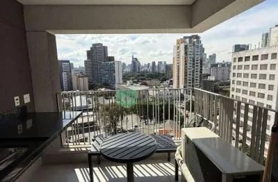 Apartamento Mobiliado com 1 dormitório 1 vaga à venda, 38 m² por R$ 750.000 - Vila Mariana - São Paulo/SP