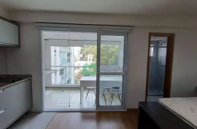 Studio completo com 1 vaga e depósito bem localizado no sumaré.