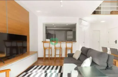 Apartamento duplex com 2 dormitórios, 111 m² - venda por r$ 2.150.000,00 ou aluguel por r$ 15.772,00/mês - pinheiros - são paulo/sp
