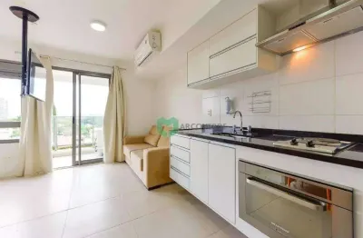 Apartamento com 1 dormitório para alugar, 32 m² por r$ 4.435,08/mês - vila madalena - são paulo/sp