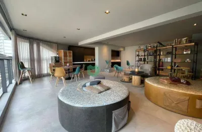 Apartamento com 3 dormitórios à venda, 196 m² por r$ 5.500.000,00 - chácara santo antônio - são paulo/sp