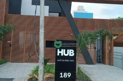 Apartamento com 1 dormitório para alugar, 24 m² por r$ 3.400,00/mês - santo amaro - são paulo/sp