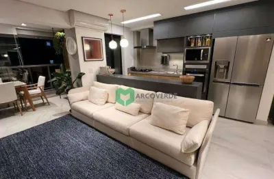 Apartamento mobiliado com 3 dormitórios à venda, 103 m² por r$ 1.800.000 - alto do ipiranga - são paulo/sp