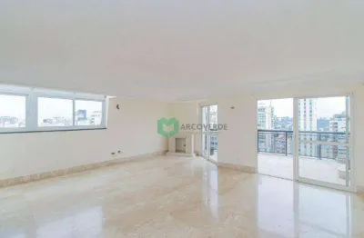 Cobertura para venda em higienópolis com 2 quartos, sendo 2 suítes , 168m2.