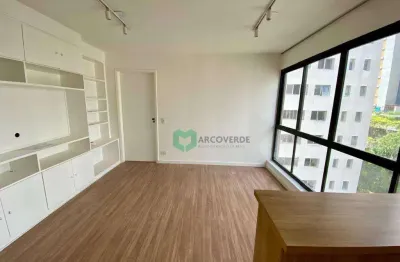 Apartamento com 1 suíte, 1 vaga, para alugar, 40 m² por r$ 3.951/mês - vila madalena - são paulo/sp