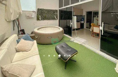 Apartamento garden com 1 dormitório para alugar, 48 m² por r$ 5.100,00/mês - higienópolis - são paulo/sp