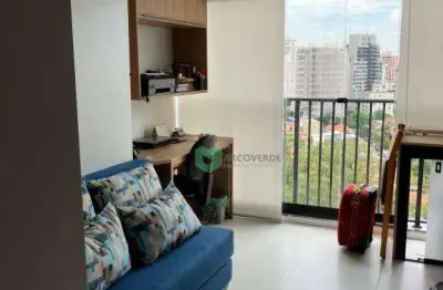 Apartamento Mobiliado  com 1 quarto, 24 m² - venda por R$ 850.000 ou aluguel por R$ 5.000/mês - Vila Mariana - São Paulo/SP
