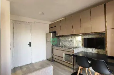 Apartamento com 1 dormitório para alugar, 25 m² por R$ 4.390,00/mês - Pinheiros - São Paulo/SP
