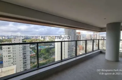 Apartamento à venda, no ibirapuera park house em são paulo, moema, com 3 quartos, 153m²