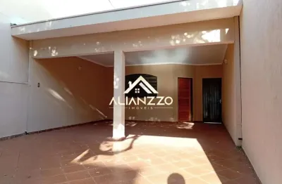 Casa com 03 quartos para locação - vila monte alegre - ribeirão preto/sp