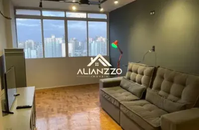Apartamento mobiliado de 94m² disponível para venda no centro