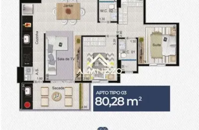 Apartamento planta no prizma residencial ribeirão preto/sp