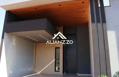 Casa térrea com 3 suítes e piscina - condomínio vivendas da mata - portal aroeira