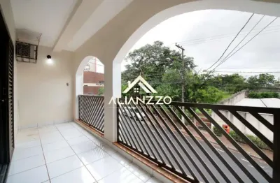 Sobrado padrão bairro vila monte alegre em ribeirão preto/sp. alianzzo imóveis.