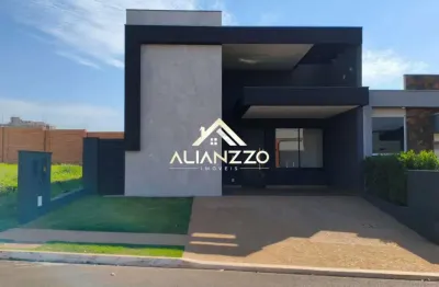 Casa padrão condomínio bairro san marco ii  em ribeirão preto/sp. alianzzo imóveis.