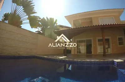 Sobrado alto padrão a venda no condomínio manacás - ribeirão preto/sp, alianzzo imóveis.