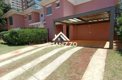 Sobrado residencial condomínio cittá di positano em ribeirão preto/sp. alianzzo imóveis.