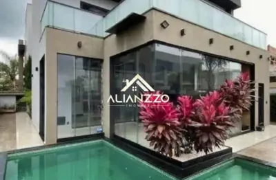 Sobrado de alto padrão para locação no condomínio alphaville ii, bairro alphaville, ribeirão preto/sp. alianzzo imoveis.