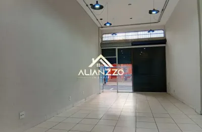 Salão comercial de 110m² de área construída para locação no Centro em Ribeirão Preto/SP Alianzzo imóveis.