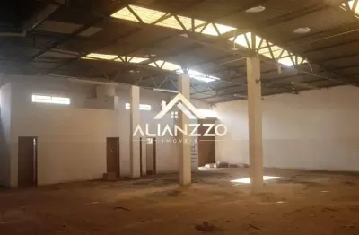 Galpão comercial para locação bairro recreio anhanguera em ribeirão preto/sp. alianzzo imóveis.