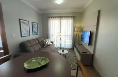 Apartamento mobiliado para locação - santa cruz do josé jacques - ribeirão preto/sp