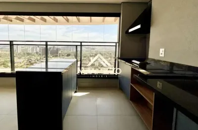 Apartamento novo para locação - 03 suítes - edifício authoria splendor - olhos d`água - ribeirão preto/sp