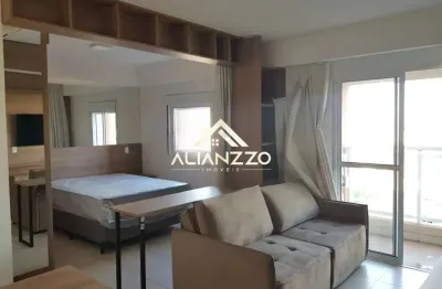 Apartamento para locação - 40m² - mobiliado - condomínio apogeo  - ribeirão preto/sp