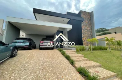 Casa alto padrão no bairro cond. alphaville iii em ribeirão preto/sp. alianzzo imóveis.