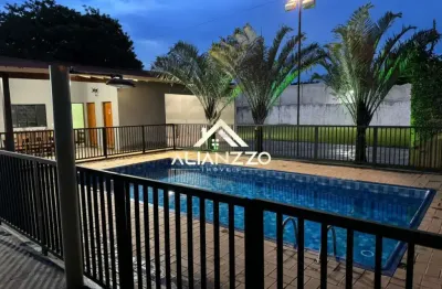 Área de lazer localizada no parque residencial cândido portinari de ribeirão preto/sp. alianzzo imóveis.