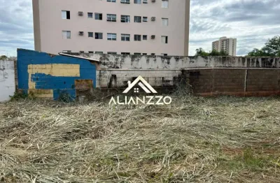 Terreno murado localizado no parque bandeirantes em ribeirão preto/sp. alianzzo imóveis.