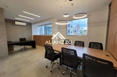 Sala comercial mobiliada no bairro jardim são luiz em ribeirão preto/sp. alianzzo imóveis.