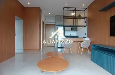 Apartamento padrão mobiliado para locação no bairro jardim botânico  em ribeirão preto/sp. alianzzo imóveis.