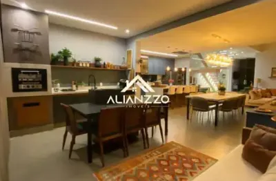 Sobrado mobiliado no quinta dos ventos em ribeirão preto/sp. alianzzo imóveis.