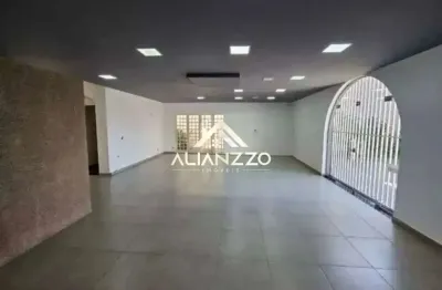 Casa Comercial para Locação no Bairro Jardim São Luiz em Ribeirão Preto/SP. Alianzzo Imóveis.