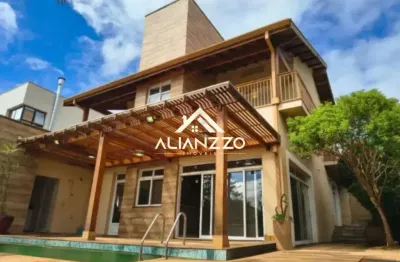 Sobrado Alto Padrão para Venda no Alphaville III em Ribeirão Preto/SP. Alianzzo Imóveis.