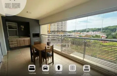 Apartamento com 3 quartos para alugar na Avenida Norma Valério Corrêa, 715, Jardim Botânico, Ribeirão Preto