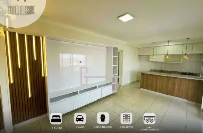 Apartamento com 1 quarto para alugar na Rua Capitão Jarbas Vieira de Souza, 445, Jardim São Luiz, Ribeirão Preto