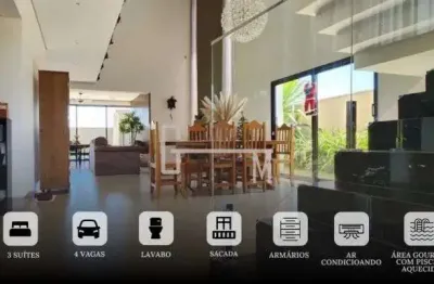 Casa em condomínio fechado com 3 quartos à venda na Avenida Oscar Niemeyer, 995, Loteamento Terras de Florença, Ribeirão Preto