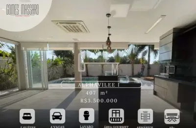 Casa em condomínio fechado com 5 quartos à venda na Rua Alexandre François Neto, 60, Residencial e Empresarial Alphaville, Ribeirão Preto