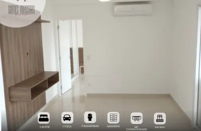 Edifício Trio Home   Apartamento com 54 m², 1 suíte, lavabo, cozinha américa, armários, ar-condicionado