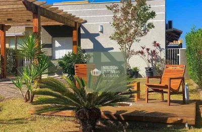 Casa com 3 dormitórios sendo 1 suíte à venda, 140 m² por r$ 850.000 - condomínio terras de atibaia i - atibaia/sp