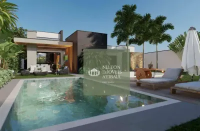 Casa com 4 suítes à venda, 285 m² por r$ 2.500.000 - equilibrium residencial atibaia - atibaia/sp