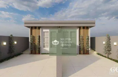 Casa com 3 dormitórios sendo 1 suíte à venda, 91,5 m² por r$ 600.000 - jardim dos pinheiros - atibaia/sp