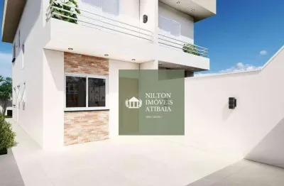 Sobrado com 2 dormitórios à venda, 65 m² por r$ 420.000 - jardim das cerejeiras - atibaia/sp