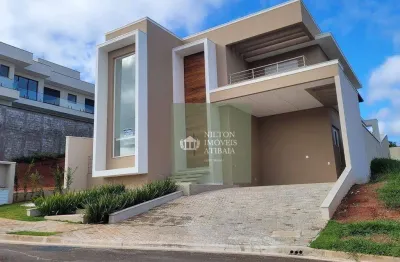 Casa com 3 suítes à venda, 280 m² por r$ 2.990.000 - condomínio reserva são nicolau - atibaia/sp