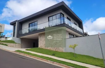 Casa com 4 dormitórios 3 suítes à venda, 339 m² por r$ 2.250.000 - condomínio reserva são nicolau - atibaia/sp