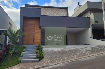 Casa com 3 suítes à venda, 279 m² por r$ 2.490.000 - condomínio reserva são nicolau - atibaia/sp